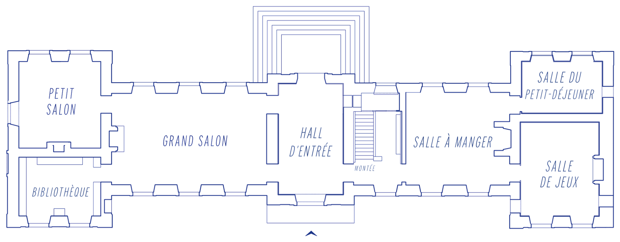 Plan du rez-de-chaussée